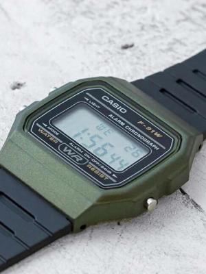 Наручные часы  Casio  Collection Casio F-91WM-3A (фото 4)