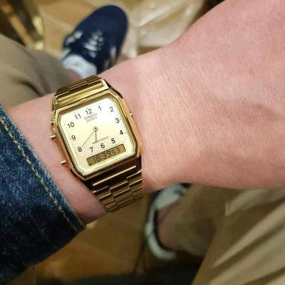 Наручные часы  Casio  Vintage Casio AQ-230GA-9B (фото 6)