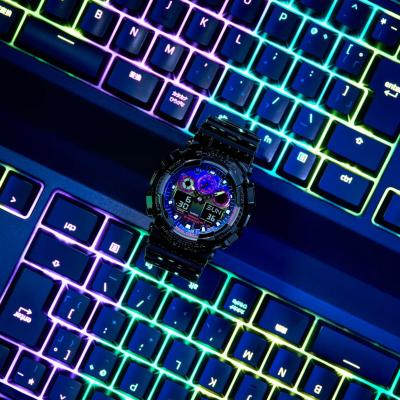 Наручные часы  Casio  G-Shock Casio GA-100RGB-1A (фото 3)