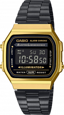 Casio Vintage A-168WEGB-1B