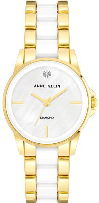 Anne Klein Diamond 4118WTGB