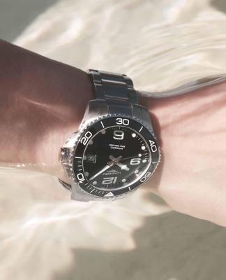 Наручные часы  Longines  HydroConquest Longines L3.780.4.56.6 (фото 6)