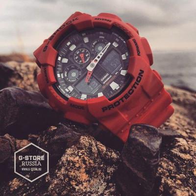 Наручные часы  Casio  G-Shock Casio GA-100B-4A (фото 4)