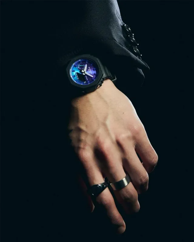 Наручные часы  Casio  G-Shock Casio GA-2100FL-1A (фото 4)