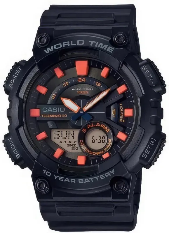 Наручные часы  Casio  Collection Casio AEQ-110W-1A2 (фото 1)