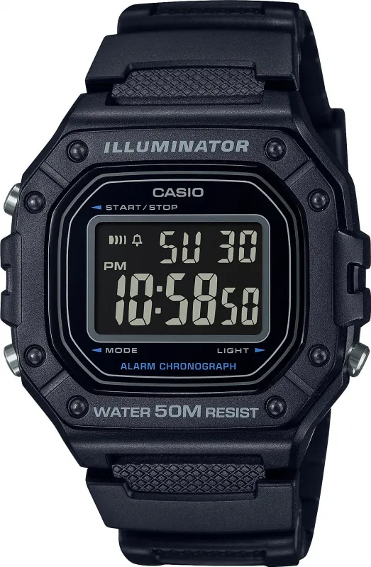 Наручные часы  Casio  Collection Casio W-218H-1B (фото 1)