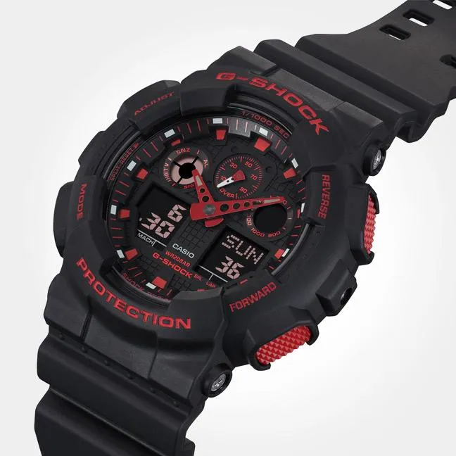 Наручные часы  Casio  G-Shock Casio GA-100BNR-1A (фото 4)