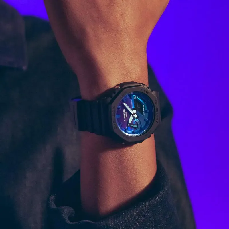 Наручные часы  Casio  G-Shock Casio GA-2100FL-1A (фото 2)