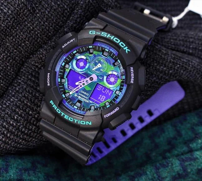 Наручные часы  Casio  G-Shock Casio GA-100BL-1A (фото 3)