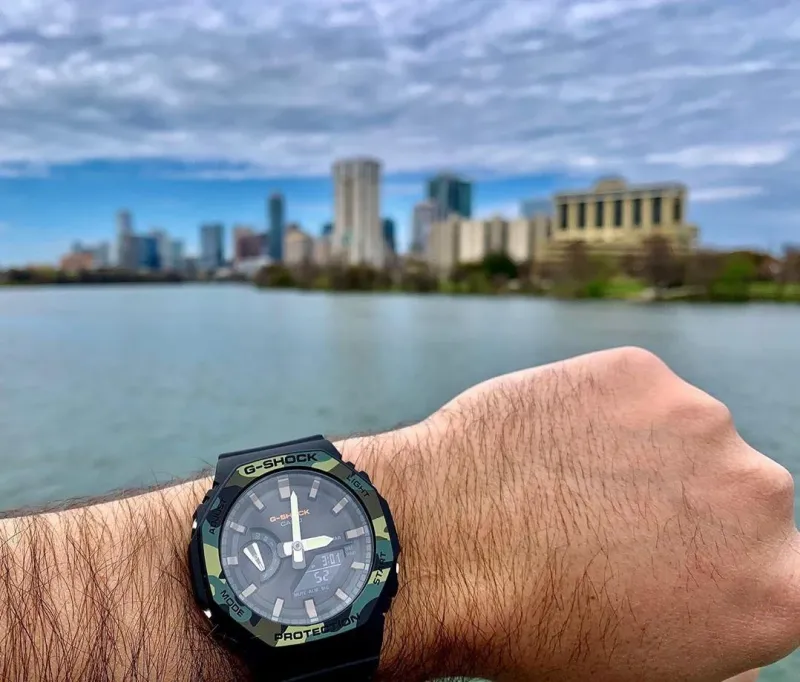 Наручные часы  Casio  G-Shock Casio GA-2100SU-1A (фото 6)