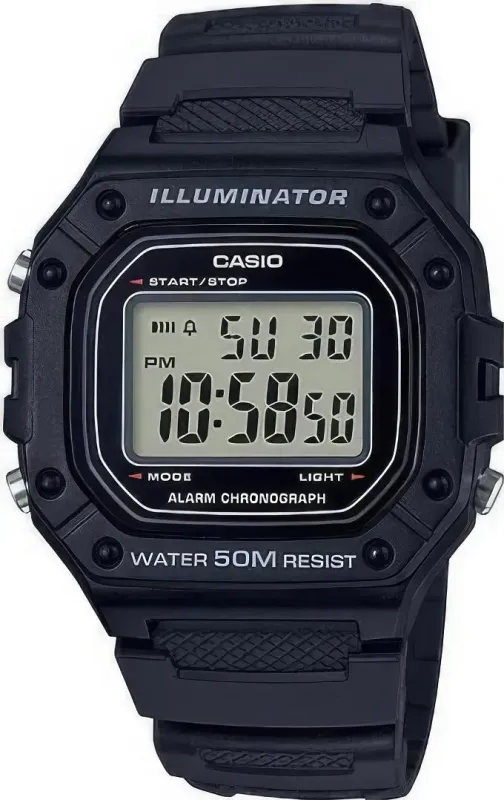 Наручные часы  Casio  Collection Casio W-218H-1A (фото 1)