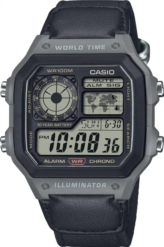 Наручные часы  Casio  Collection Casio AE-1200WHUB-8A (фото 1)