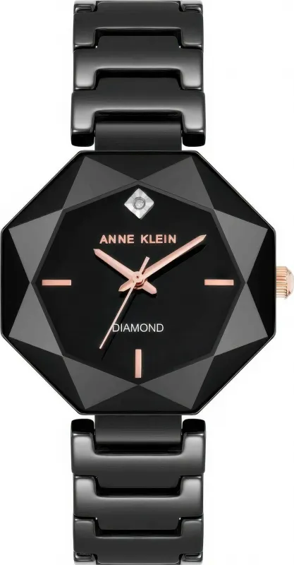 Наручные часы  Anne Klein  Diamond Anne Klein 5064BKBK (фото 1)