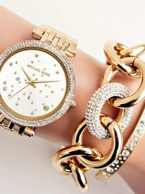 Наручные часы  Michael Kors  Gold-Tone Michael Kors MK3727 (фото 3)