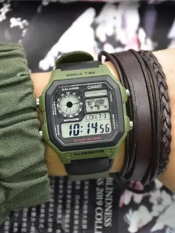 Наручные часы  Casio  Collection Casio AE-1200WHB-3B (фото 5)