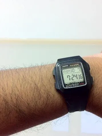 Наручные часы  Casio  Collection Casio F-201WA-1A (фото 5)