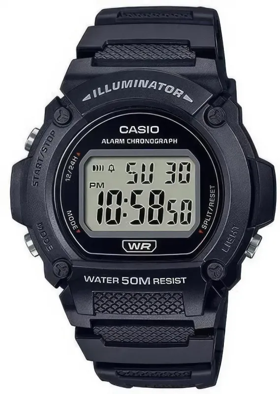 Наручные часы  Casio  Collection Casio W-219H-1A (фото 1)