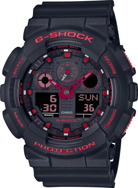 Наручные часы  Casio  G-Shock Casio GA-100BNR-1A (фото 1)