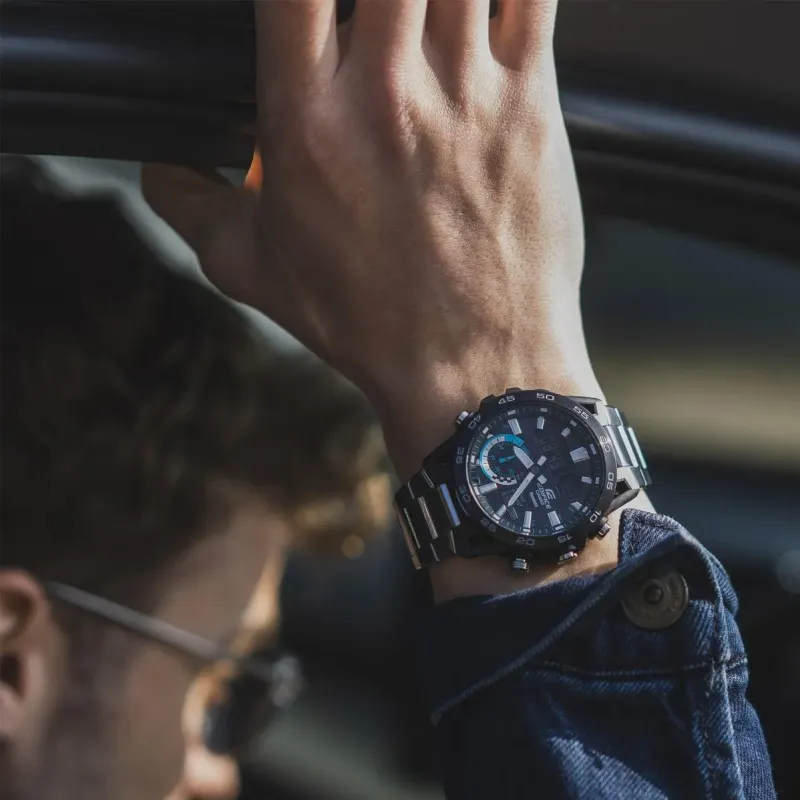 Наручные часы  Casio  Edifice Casio ECB-40PB-1A (фото 2)