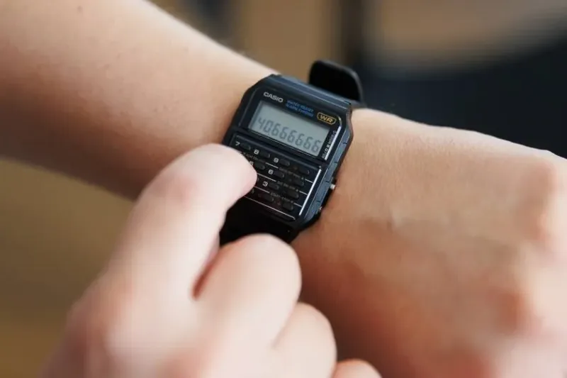 Наручные часы  Casio  Vintage Casio CA-53W-1 (фото 5)