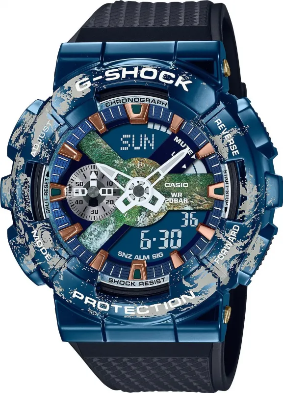Наручные часы  Casio  G-Shock Casio GM-110EARTH-1A (фото 1)