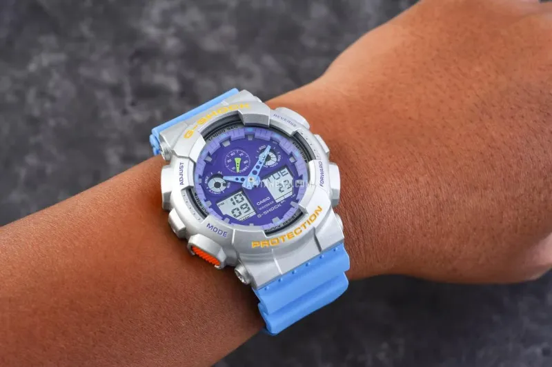 Наручные часы  Casio  G-Shock Casio GA-100EU-8A2 (фото 3)