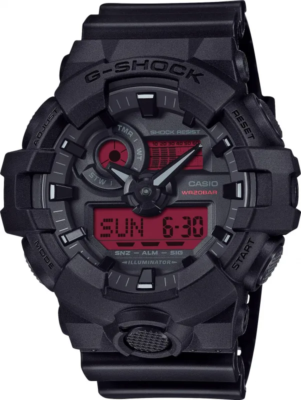 Наручные часы  Casio  G-Shock Casio GA-700BBR-1A (фото 1)