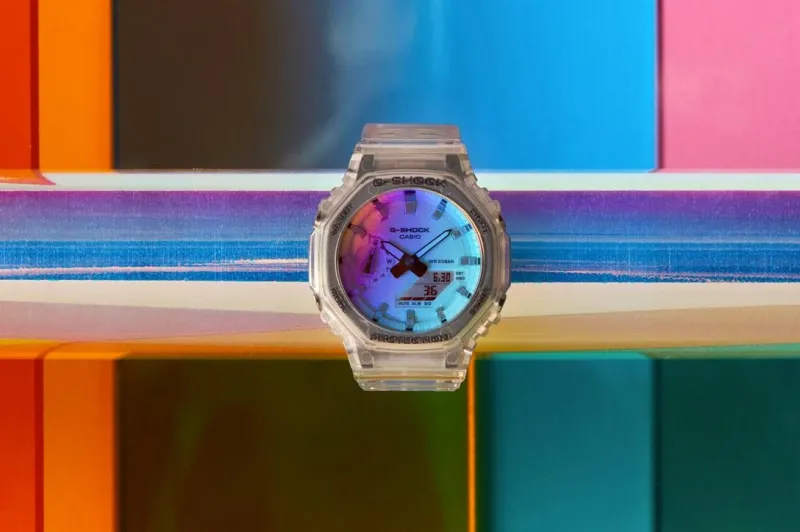 Наручные часы  Casio  G-Shock Casio GA-2100SRS-7A (фото 10)