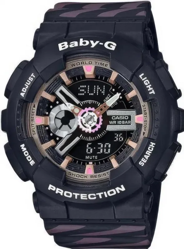 Наручные часы  Casio  Baby-G Casio BA-110CH-1A (фото 1)