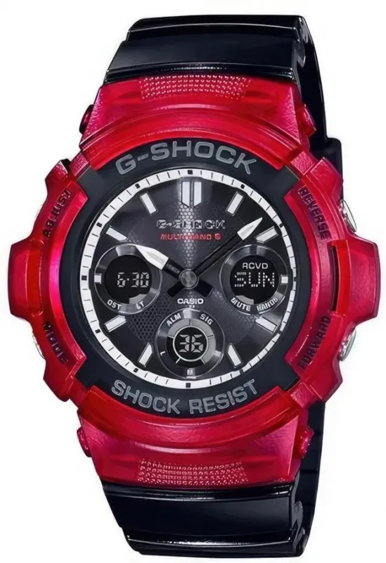 Наручные часы  Casio  G-Shock Casio AWG-M100SRB-4A (фото 1)