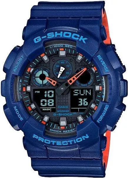 Наручные часы  Casio  G-Shock Casio GA-100L-2A (фото 1)