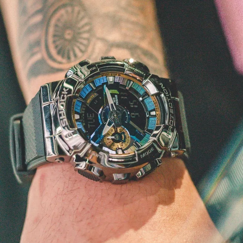 Наручные часы  Casio  G-Shock Casio GM-110B-1A (фото 2)