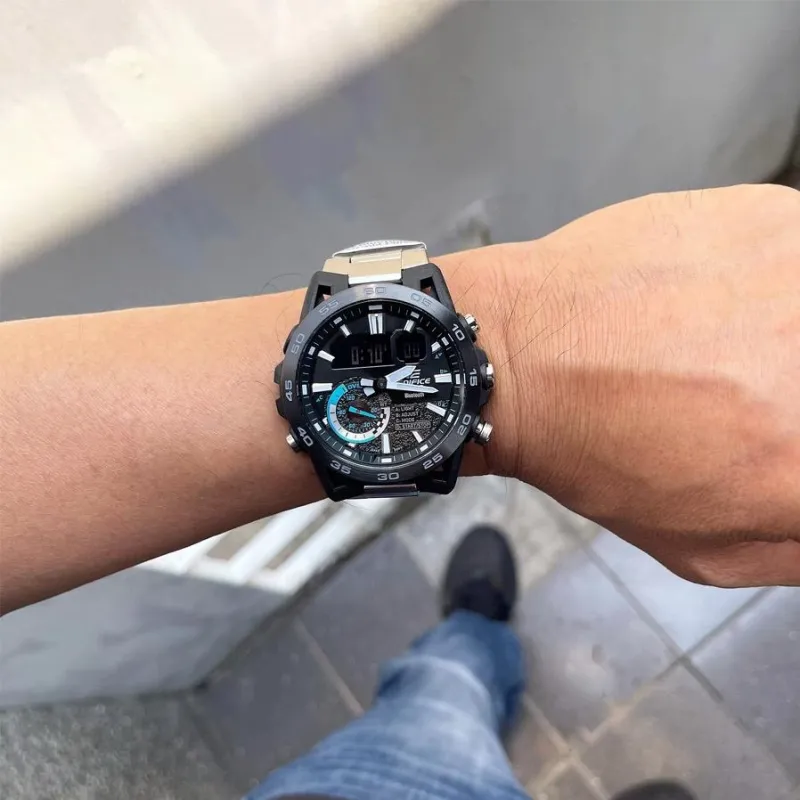 Наручные часы  Casio  Edifice Casio ECB-40DB-1A (фото 11)