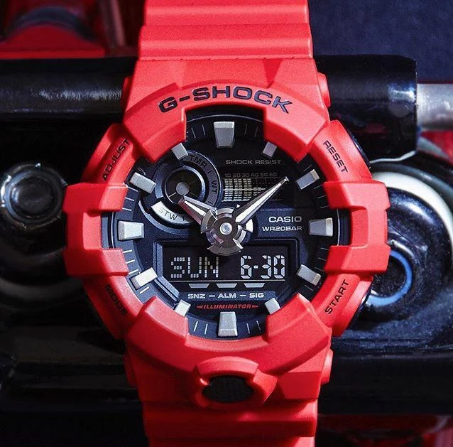 Наручные часы  Casio  G-Shock Casio GA-700-4A (фото 9)
