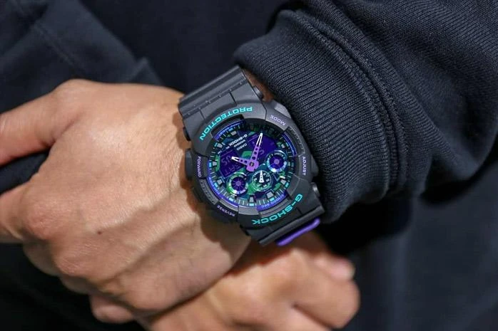 Наручные часы  Casio  G-Shock Casio GA-100BL-1A (фото 5)