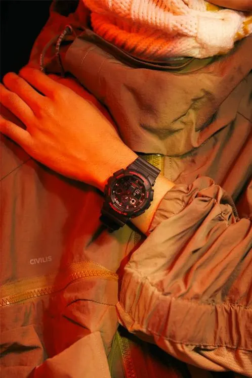 Наручные часы  Casio  G-Shock Casio GA-100BNR-1A (фото 7)