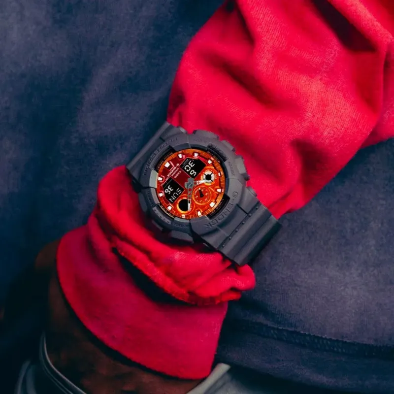 Наручные часы  Casio  G-Shock Casio GA-100FL-8A (фото 3)