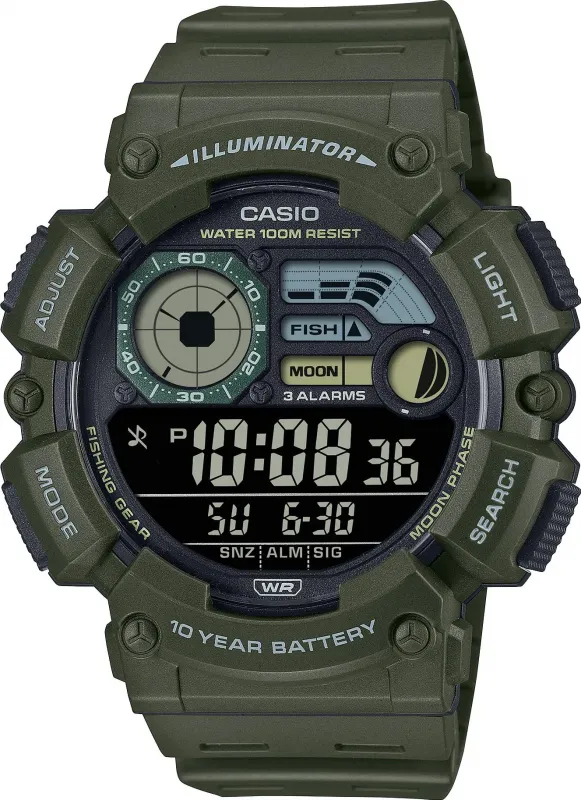 Наручные часы  Casio  Sports Casio WS-1500H-3B (фото 1)