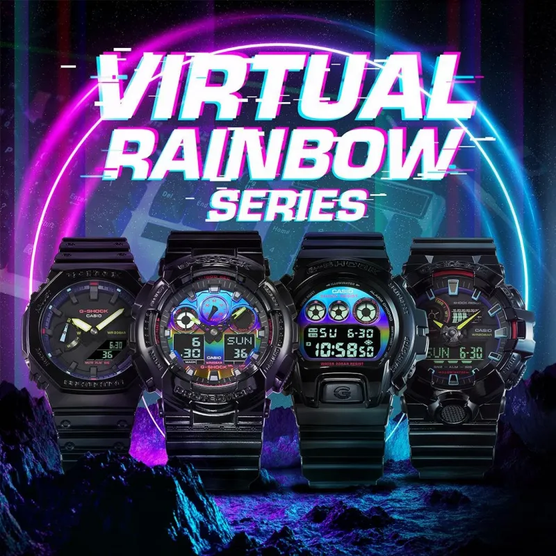 Наручные часы  Casio  G-Shock Casio GA-2100RGB-1A (фото 2)