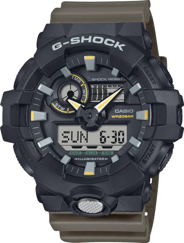 Наручные часы  Casio  G-Shock Casio GA-710TU-1A3 (фото 1)