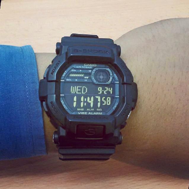Наручные часы  Casio  G-Shock Casio GD-350-1B (фото 4)