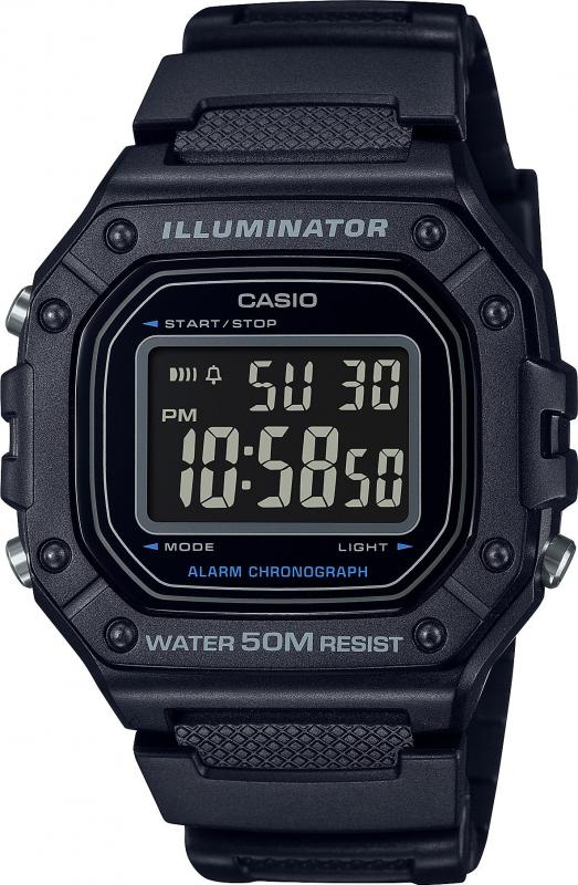 Наручные часы  Casio  Collection Casio W-218H-1B (фото 1)