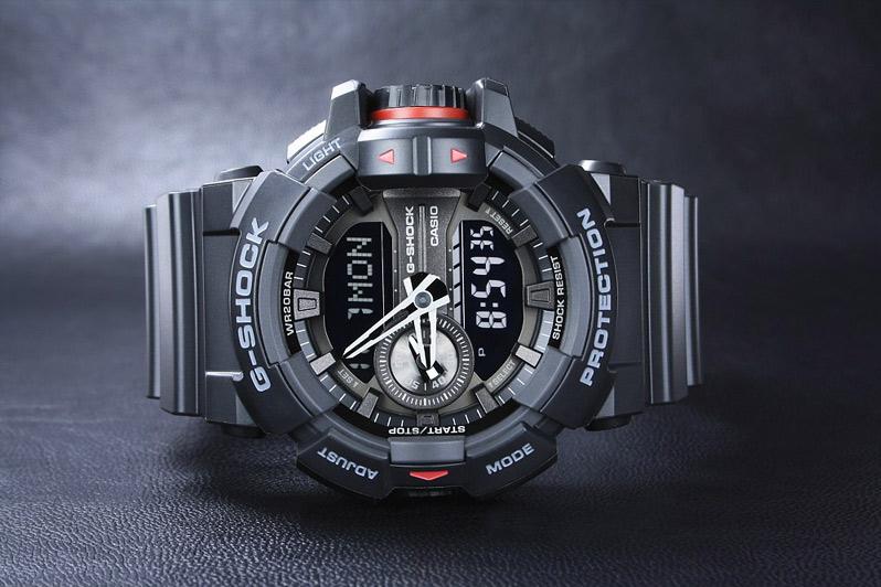 Наручные часы  Casio  G-Shock Casio GA-400-1B (фото 5)
