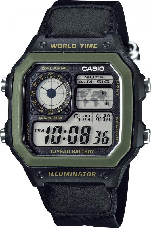 Наручные часы  Casio  Collection Casio AE-1200WHB-1B (фото 1)