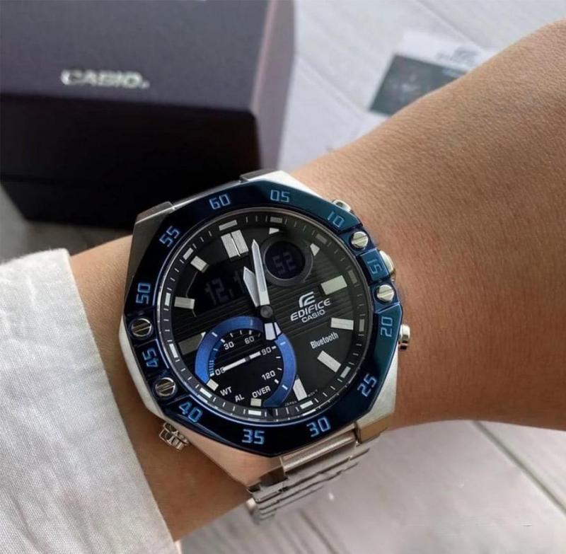 Наручные часы  Casio  Edifice Casio ECB-10DB-1B (фото 7)