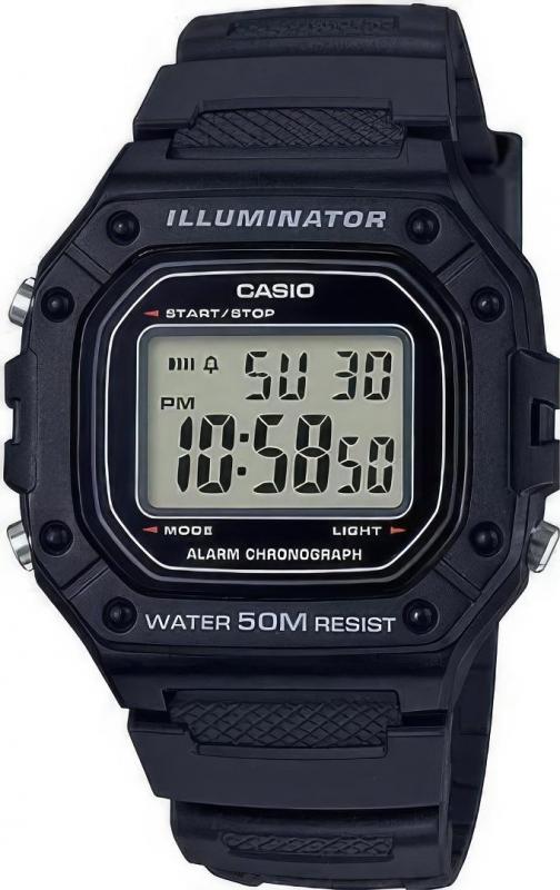 Наручные часы  Casio  Collection Casio W-218H-1A (фото 1)