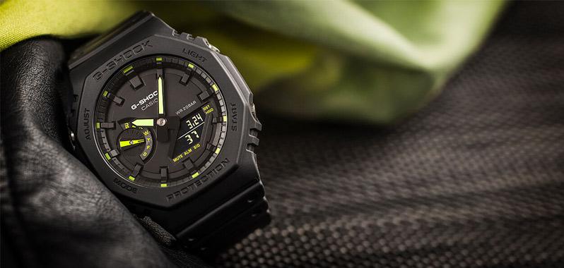 Наручные часы  Casio  G-Shock Casio GA-2100-1A3 (фото 9)