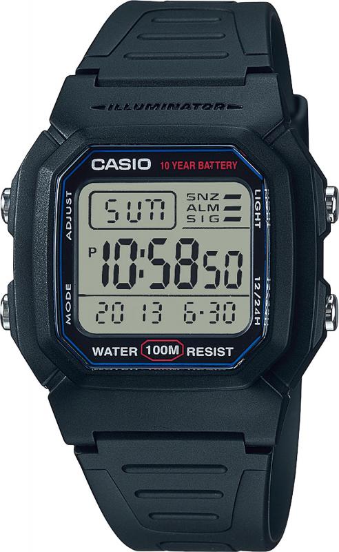 Наручные часы  Casio  Collection Casio W-800H-1A (фото 1)