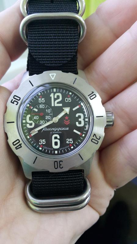 Наручные часы  Восток  Командирские Восток 350748 (фото 3)