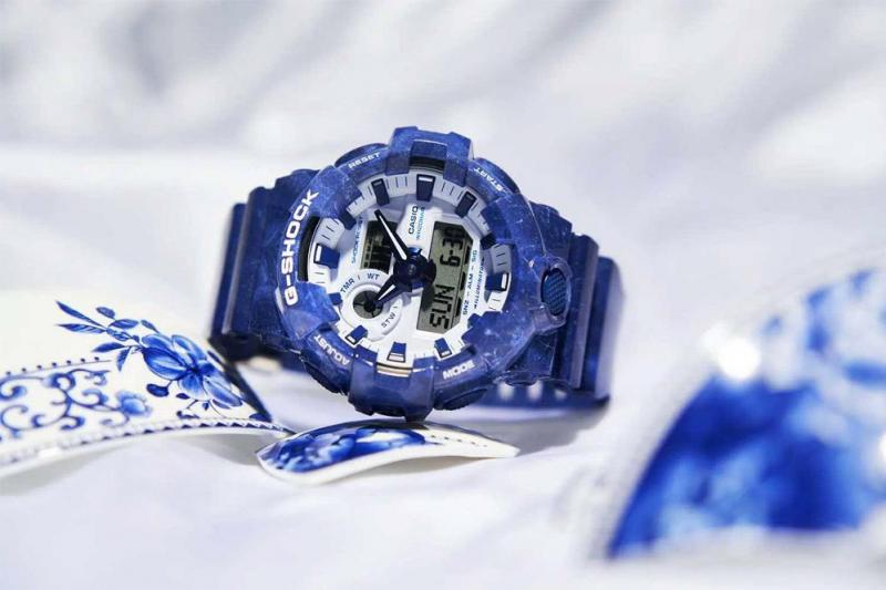 Наручные часы  Casio  G-Shock Casio GA-700BWP-2A (фото 2)